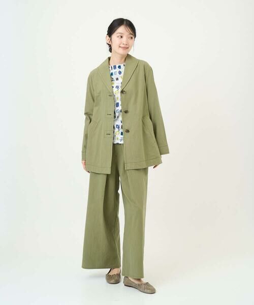 GIANNI LO GIUDICE / ジャンニ・ロ・ジュディチェ セットアップ | [洗える]コットンナチュラルワッシャージャケット | 詳細26