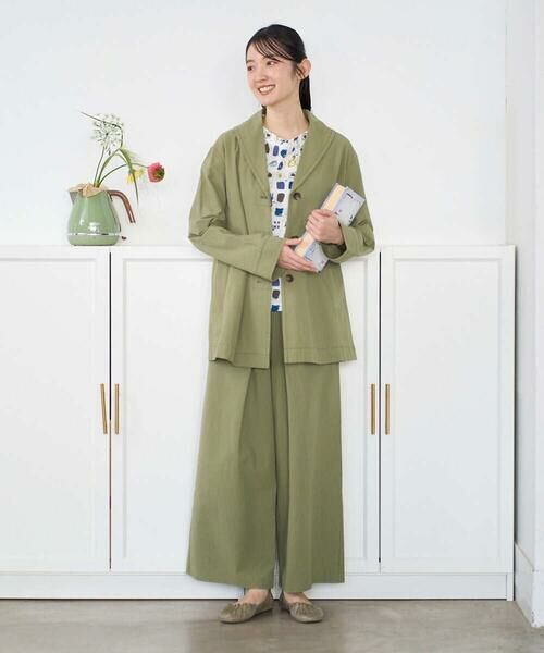 GIANNI LO GIUDICE / ジャンニ・ロ・ジュディチェ セットアップ | [洗える]コットンナチュラルワッシャージャケット | 詳細27