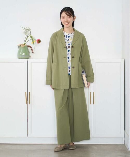 GIANNI LO GIUDICE / ジャンニ・ロ・ジュディチェ セットアップ | [洗える]コットンナチュラルワッシャージャケット | 詳細28