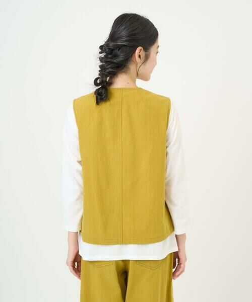 GIANNI LO GIUDICE / ジャンニ・ロ・ジュディチェ ベスト | [洗える]コットンナチュラルワッシャーベスト | 詳細6