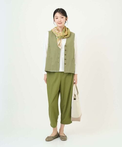 GIANNI LO GIUDICE / ジャンニ・ロ・ジュディチェ ベスト | [洗える]コットンナチュラルワッシャーベスト | 詳細20