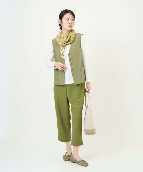 GIANNI LO GIUDICE / ジャンニ・ロ・ジュディチェ ベスト | [洗える]コットンナチュラルワッシャーベスト | 詳細21