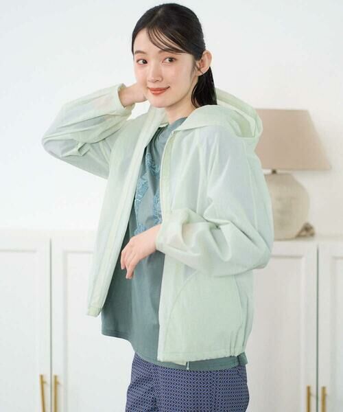 GIANNI LO GIUDICE / ジャンニ・ロ・ジュディチェ その他アウター | [洗える]ナイロンストレッチタフタブルゾン | 詳細10