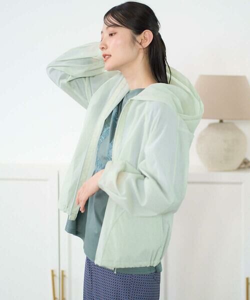 GIANNI LO GIUDICE / ジャンニ・ロ・ジュディチェ その他アウター | [洗える]ナイロンストレッチタフタブルゾン | 詳細11