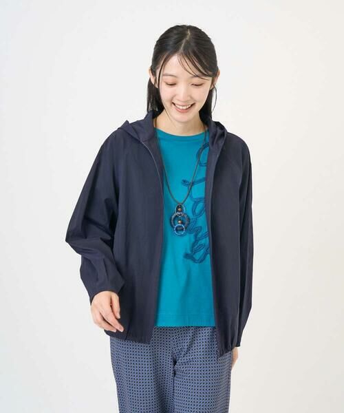 GIANNI LO GIUDICE / ジャンニ・ロ・ジュディチェ その他アウター | [洗える]ナイロンストレッチタフタブルゾン | 詳細8