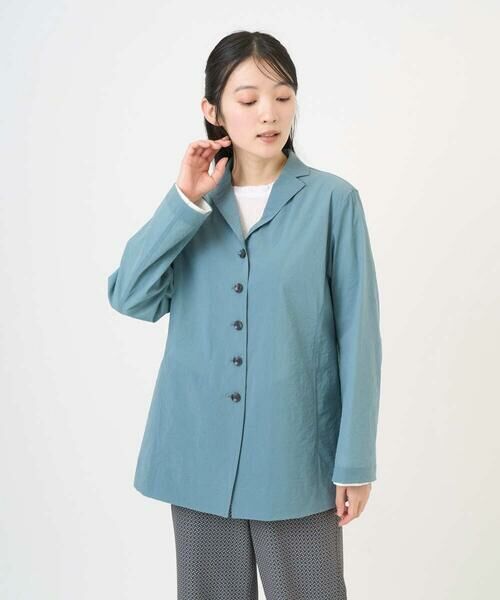 GIANNI LO GIUDICE / ジャンニ・ロ・ジュディチェ セットアップ | [洗える・日本製]クレイペーパーナイロンジャケット | 詳細10