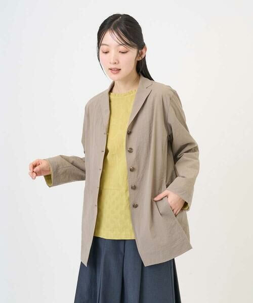 GIANNI LO GIUDICE / ジャンニ・ロ・ジュディチェ セットアップ | [洗える・日本製]クレイペーパーナイロンジャケット | 詳細14