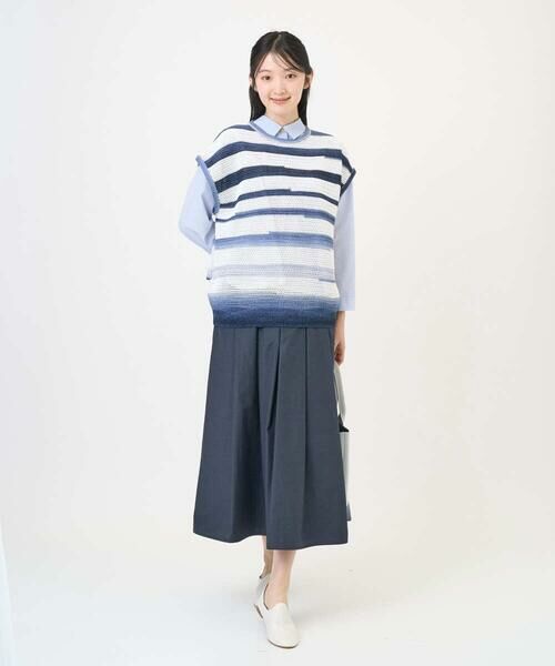 GIANNI LO GIUDICE / ジャンニ・ロ・ジュディチェ ベスト | カスリボーダーニットベスト | 詳細15