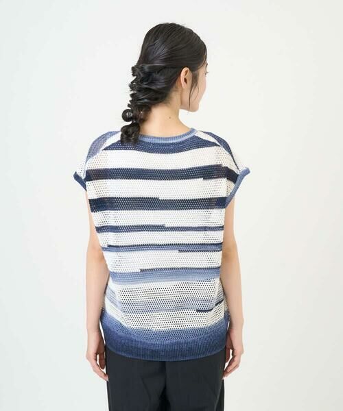 GIANNI LO GIUDICE / ジャンニ・ロ・ジュディチェ ベスト | カスリボーダーニットベスト | 詳細7