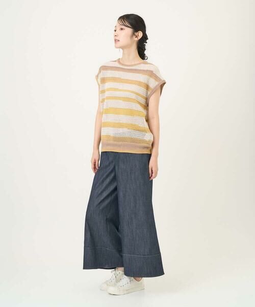 GIANNI LO GIUDICE / ジャンニ・ロ・ジュディチェ ベスト | カスリボーダーニットベスト | 詳細25