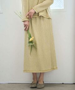 GIANNI LO GIUDICE / ジャンニ・ロ・ジュディチェ ロング・マキシ丈スカート | [洗える・日本製]カールマイヤーチェックスカート