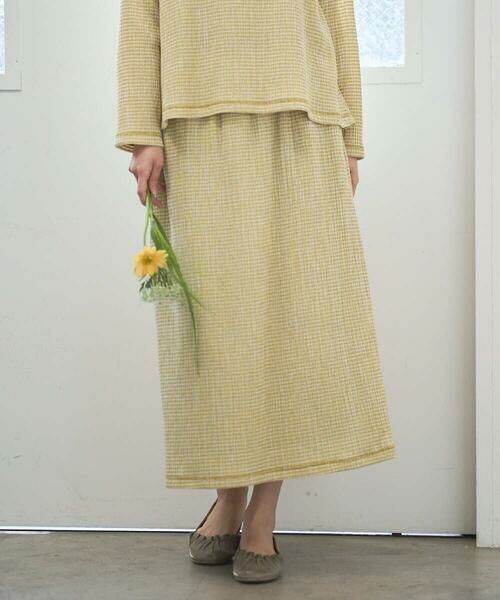 GIANNI LO GIUDICE / ジャンニ・ロ・ジュディチェ ロング・マキシ丈スカート | [洗える・日本製]カールマイヤーチェックスカート | 詳細1