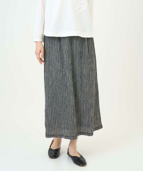 GIANNI LO GIUDICE / ジャンニ・ロ・ジュディチェ ロング・マキシ丈スカート | [洗える・日本製]カールマイヤーチェックスカート | 詳細17