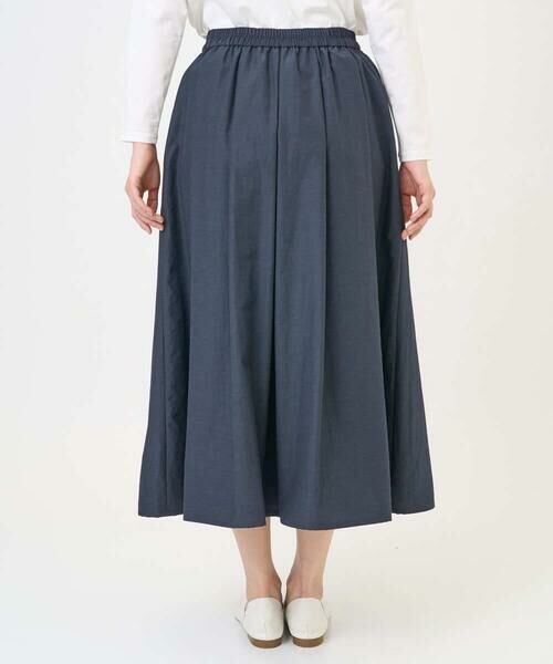 GIANNI LO GIUDICE / ジャンニ・ロ・ジュディチェ ロング・マキシ丈スカート | [洗える]ポリエステルコットングログランスカート | 詳細16