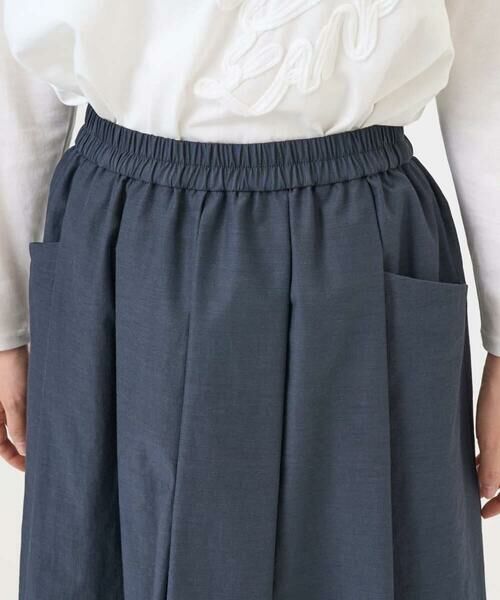 GIANNI LO GIUDICE / ジャンニ・ロ・ジュディチェ ロング・マキシ丈スカート | [洗える]ポリエステルコットングログランスカート | 詳細17