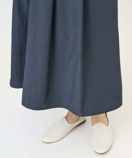 GIANNI LO GIUDICE / ジャンニ・ロ・ジュディチェ ロング・マキシ丈スカート | [洗える]ポリエステルコットングログランスカート | 詳細19