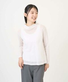 GIANNI LO GIUDICE / ジャンニ・ロ・ジュディチェ カットソー | [洗える・日本製]コットンチュールカットソー