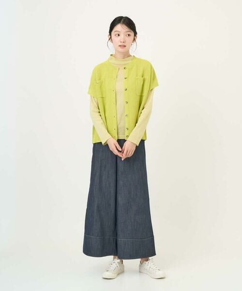 GIANNI LO GIUDICE / ジャンニ・ロ・ジュディチェ カットソー | [洗える・日本製]コットンチュールカットソー | 詳細5