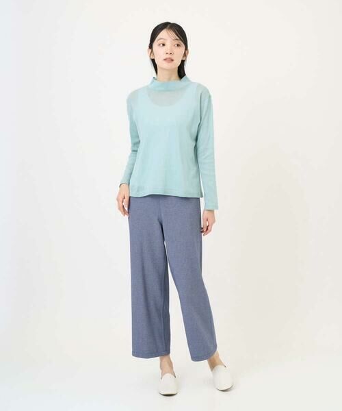 GIANNI LO GIUDICE / ジャンニ・ロ・ジュディチェ カットソー | [洗える・日本製]コットンチュールカットソー | 詳細10