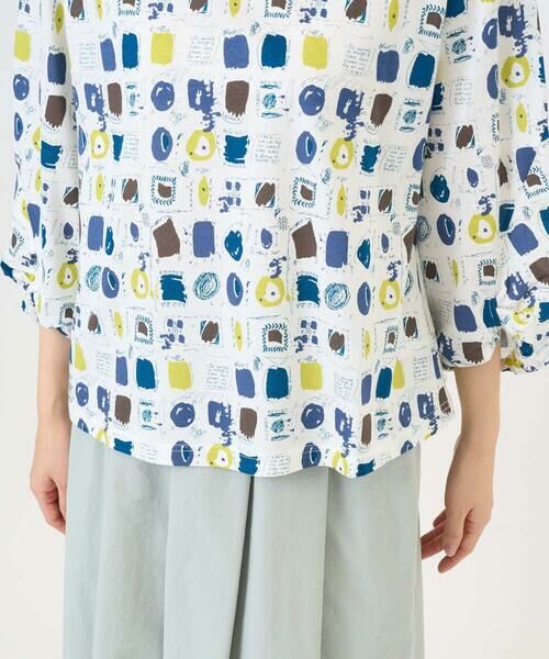 GIANNI LO GIUDICE / ジャンニ・ロ・ジュディチェ カットソー | [洗える・日本製]マーベラステンジクプリントカットソー | 詳細11