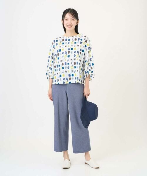 GIANNI LO GIUDICE / ジャンニ・ロ・ジュディチェ カットソー | [洗える・日本製]マーベラステンジクプリントカットソー | 詳細19