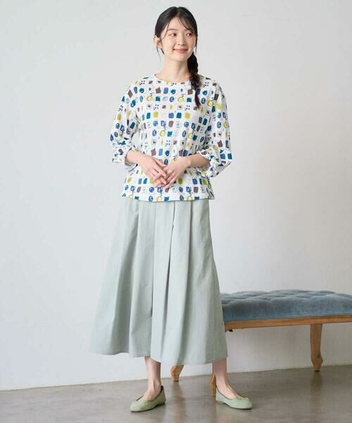 GIANNI LO GIUDICE / ジャンニ・ロ・ジュディチェ カットソー | [洗える・日本製]マーベラステンジクプリントカットソー | 詳細25