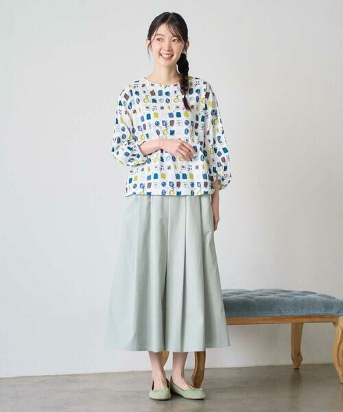 GIANNI LO GIUDICE / ジャンニ・ロ・ジュディチェ カットソー | [洗える・日本製]マーベラステンジクプリントカットソー | 詳細26