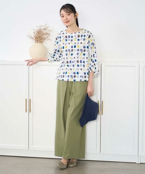 GIANNI LO GIUDICE / ジャンニ・ロ・ジュディチェ カットソー | [洗える・日本製]マーベラステンジクプリントカットソー | 詳細29