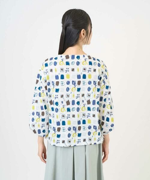 GIANNI LO GIUDICE / ジャンニ・ロ・ジュディチェ カットソー | [洗える・日本製]マーベラステンジクプリントカットソー | 詳細8