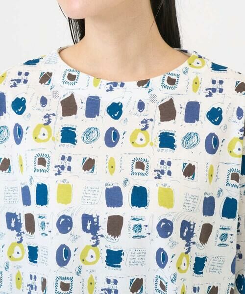 GIANNI LO GIUDICE / ジャンニ・ロ・ジュディチェ カットソー | [洗える・日本製]マーベラステンジクプリントカットソー | 詳細9
