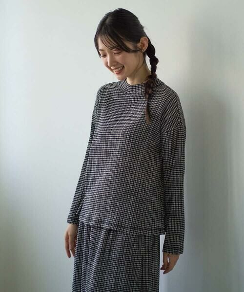 GIANNI LO GIUDICE / ジャンニ・ロ・ジュディチェ カットソー | [洗える・日本製]カールマイヤーチェックカットソー | 詳細13