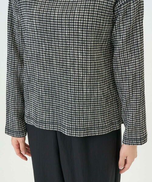 GIANNI LO GIUDICE / ジャンニ・ロ・ジュディチェ カットソー | [洗える・日本製]カールマイヤーチェックカットソー | 詳細21