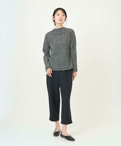 GIANNI LO GIUDICE / ジャンニ・ロ・ジュディチェ カットソー | [洗える・日本製]カールマイヤーチェックカットソー | 詳細24