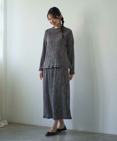 GIANNI LO GIUDICE / ジャンニ・ロ・ジュディチェ カットソー | [洗える・日本製]カールマイヤーチェックカットソー | 詳細30