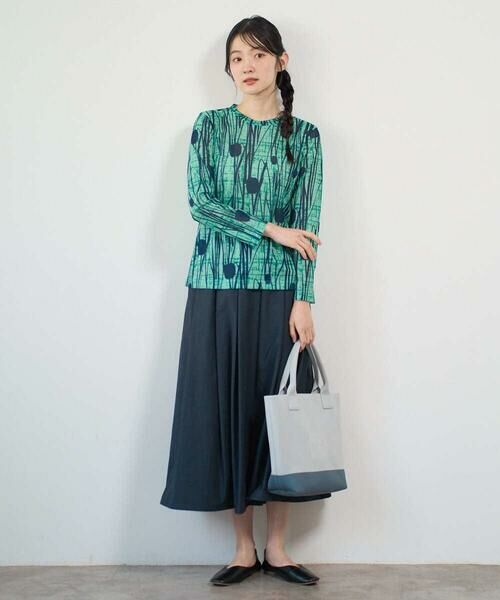 GIANNI LO GIUDICE / ジャンニ・ロ・ジュディチェ カットソー | [洗える・日本製]幾何ストライププリントカットソー | 詳細11