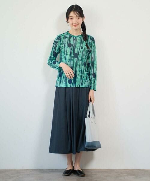 GIANNI LO GIUDICE / ジャンニ・ロ・ジュディチェ カットソー | [洗える・日本製]幾何ストライププリントカットソー | 詳細12