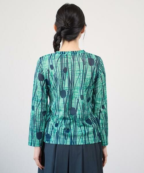 GIANNI LO GIUDICE / ジャンニ・ロ・ジュディチェ カットソー | [洗える・日本製]幾何ストライププリントカットソー | 詳細4