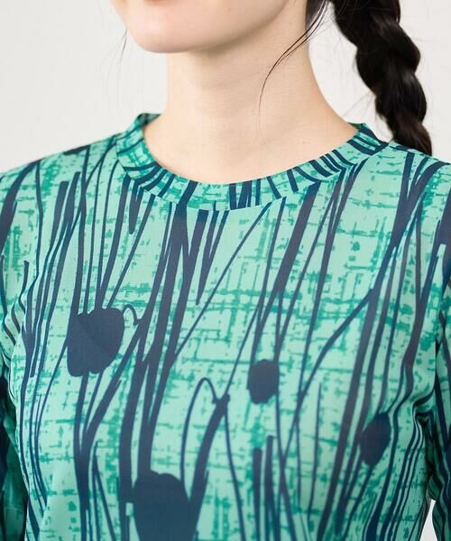 GIANNI LO GIUDICE / ジャンニ・ロ・ジュディチェ カットソー | [洗える・日本製]幾何ストライププリントカットソー | 詳細5