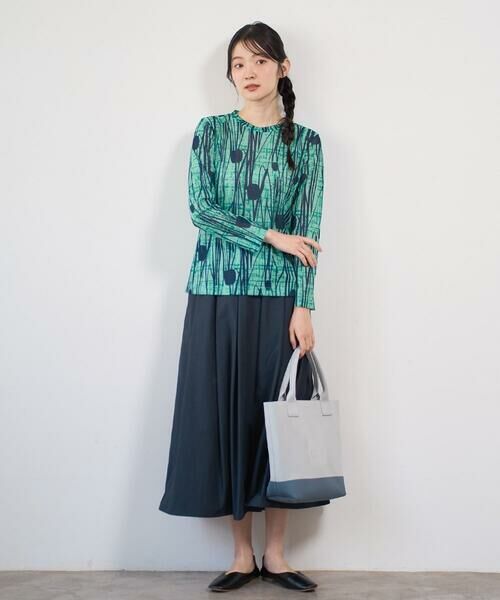 GIANNI LO GIUDICE / ジャンニ・ロ・ジュディチェ カットソー | [洗える・日本製]幾何ストライププリントカットソー | 詳細9