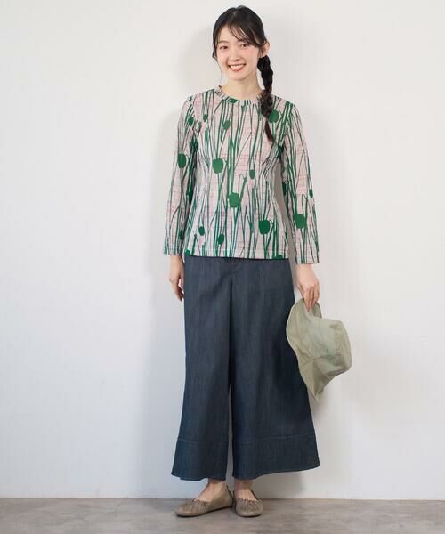 GIANNI LO GIUDICE / ジャンニ・ロ・ジュディチェ カットソー | [洗える・日本製]幾何ストライププリントカットソー | 詳細13