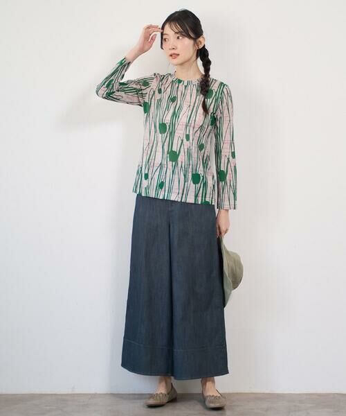 GIANNI LO GIUDICE / ジャンニ・ロ・ジュディチェ カットソー | [洗える・日本製]幾何ストライププリントカットソー | 詳細14