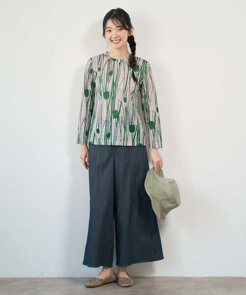 GIANNI LO GIUDICE / ジャンニ・ロ・ジュディチェ カットソー | [洗える・日本製]幾何ストライププリントカットソー | 詳細15