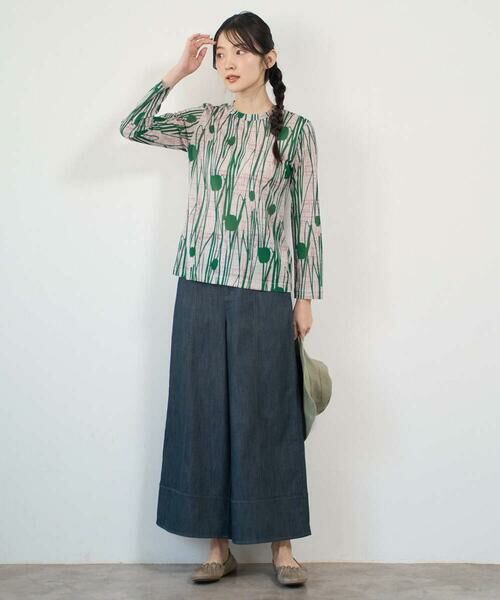 GIANNI LO GIUDICE / ジャンニ・ロ・ジュディチェ カットソー | [洗える・日本製]幾何ストライププリントカットソー | 詳細16