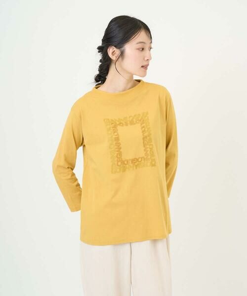 GIANNI LO GIUDICE / ジャンニ・ロ・ジュディチェ カットソー | [洗える・日本製]ハイゲージ天竺カットソー（イエロー）