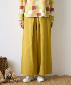 GIANNI LO GIUDICE / ジャンニ・ロ・ジュディチェ その他パンツ | [洗える]コットンナチュラルワッシャーワイドパンツ