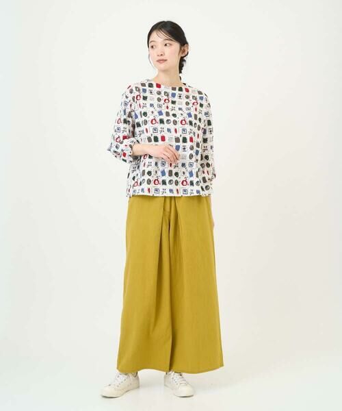 GIANNI LO GIUDICE / ジャンニ・ロ・ジュディチェ その他パンツ | [洗える]コットンナチュラルワッシャーワイドパンツ | 詳細12