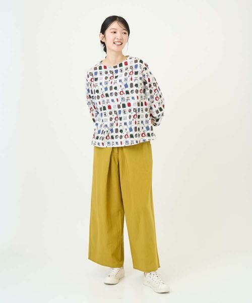 GIANNI LO GIUDICE / ジャンニ・ロ・ジュディチェ その他パンツ | [洗える]コットンナチュラルワッシャーワイドパンツ | 詳細13