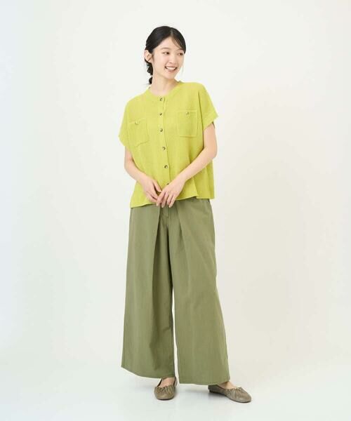 GIANNI LO GIUDICE / ジャンニ・ロ・ジュディチェ その他パンツ | [洗える]コットンナチュラルワッシャーワイドパンツ | 詳細19