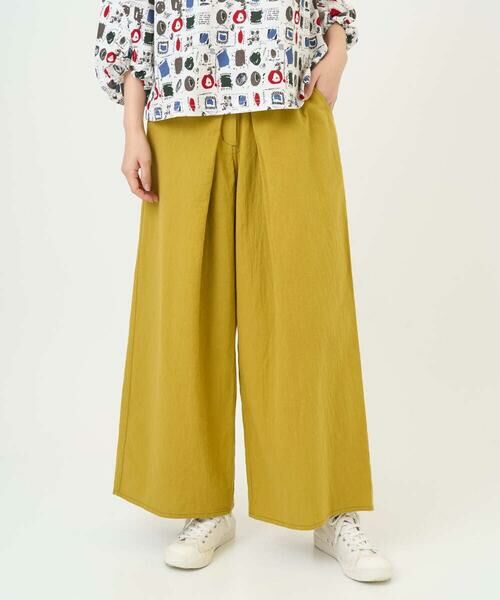 GIANNI LO GIUDICE / ジャンニ・ロ・ジュディチェ その他パンツ | [洗える]コットンナチュラルワッシャーワイドパンツ | 詳細2