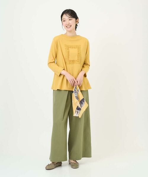 GIANNI LO GIUDICE / ジャンニ・ロ・ジュディチェ その他パンツ | [洗える]コットンナチュラルワッシャーワイドパンツ | 詳細20